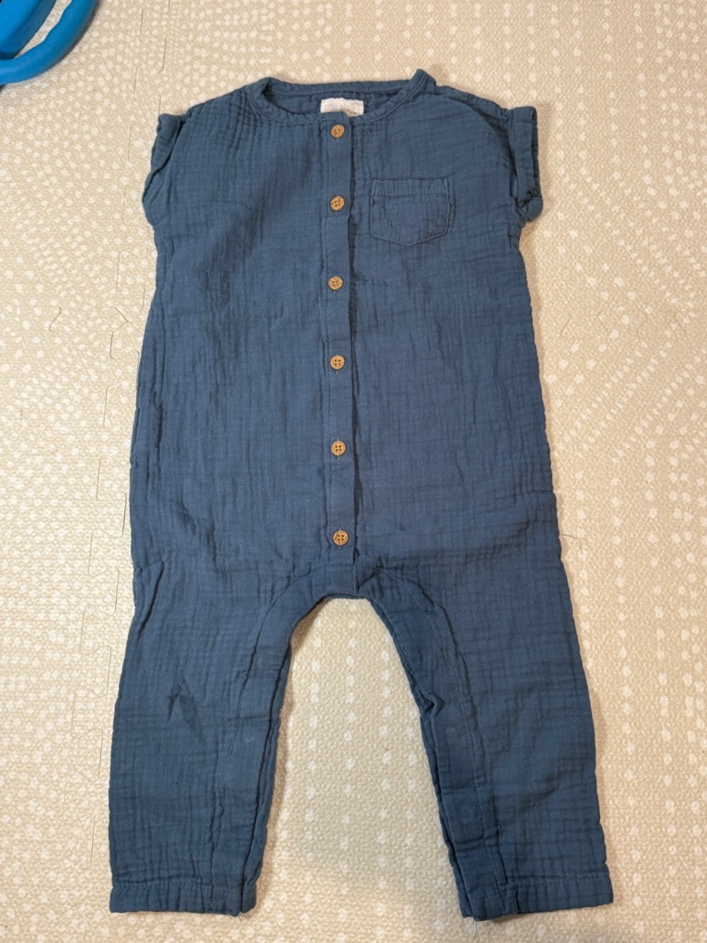Cotton Muslin Baby Romper